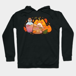 Cute Ghost Spooky Tea Hoodie